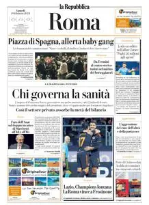 la Repubblica Roma - 19 Febbraio 2024