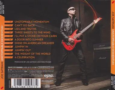 Joe Satriani -  Unstoppable Momentum (2013) [Japanese Edition]