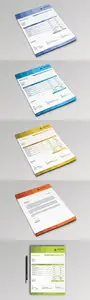 CreativeMarket - Invoice with Letterhead