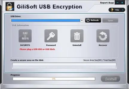GiliSoft USB Stick Encryption 5.3.0