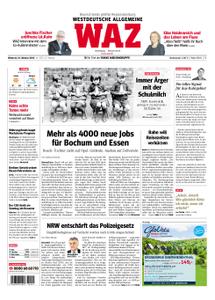 WAZ Westdeutsche Allgemeine Zeitung Essen-Postausgabe - 10. Oktober 2018