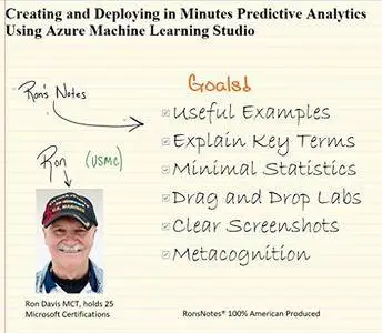 Creating and Deploying in Minutes Predictive Analytics Using Azure Machine Learning Studio