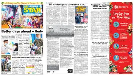The Philippine Star – Disyembre 25, 2020