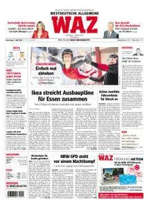 WAZ Westdeutsche Allgemeine Zeitung Essen-Postausgabe - 05. April 2018