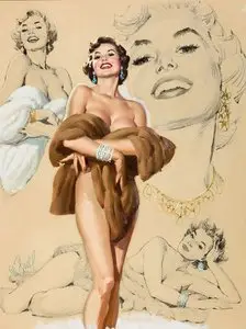 Pin-up Art by Al Buell