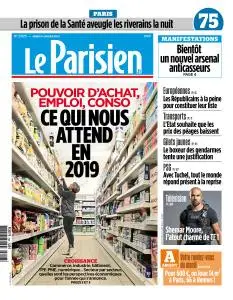 Le Parisien du Mardi 8 Janvier 2019