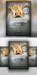 Sexy Party Flyer Template PSD
