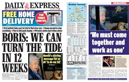 Daily Express – March 20, 2020
