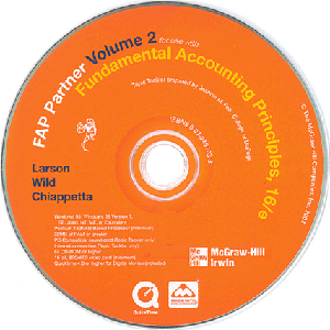 Fundamental Accounting Principles 16 edition Vol-2a CD-Rom Tutorials