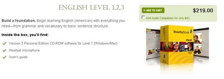Rosetta Stone English Level 1 Level 2 and Level 3 Mac and Win 