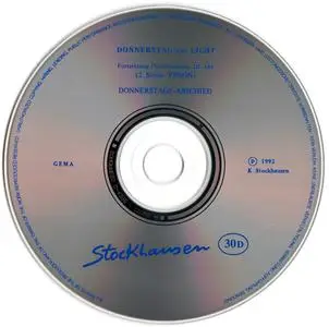 Karlheinz Stockhausen - Donnerstag aus Licht (1992) {4CD Set Stockhausen-Verlag No. 30}