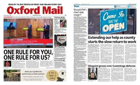 Oxford Mail – May 25, 2020