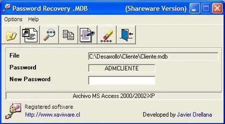 Xaviware Password Recovery Mdb 2.09