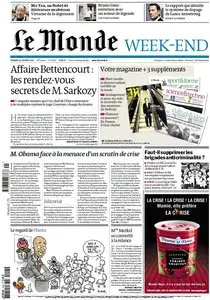Le Monde et Suppléments du Samedi 13 Octobre 2012