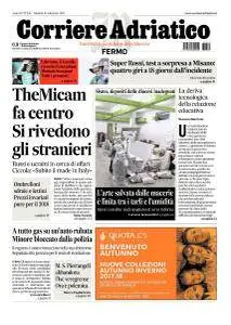 Corriere Adriatico - 19 Settembre 2017