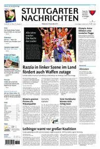Stuttgarter Nachrichten Blick vom Fernsehturm - 06. Dezember 2017