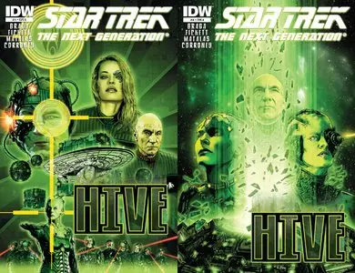 Star Trek - The Next Generation - Hive #1-4 (2012) Complete
