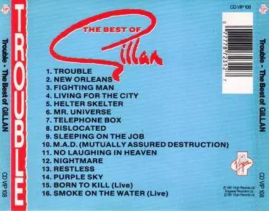 Gillan - Trouble: The Best Of Gillan (1991)