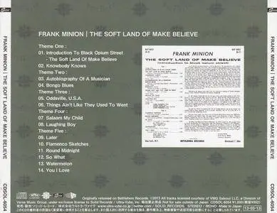 Frank Minion - The Soft Land of Make Believe (1959-1960) {Bethlehem Japan CDSOL-6054 rel 2013}