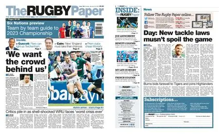 The Rugby Paper – January 29, 2023