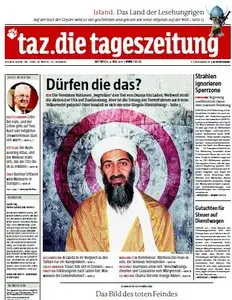 Die Tageszeitung TAZ vom 04 Mai 2011