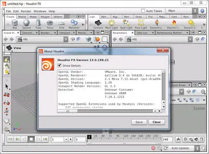 SideFX Houdini FX 13.0.198.21 (x86)