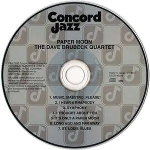 The Dave Brubeck Quartet - Paper Moon (1981) Japanese Reissue 2014