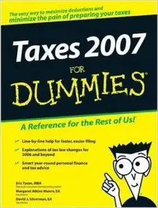 Taxes 2007 For Dummies (Taxes for Dummies) by David J. Silverman [Repost] 