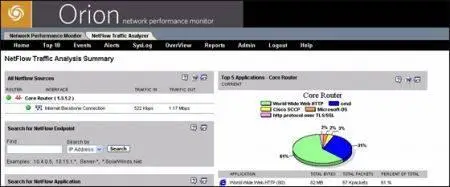 Orion NetFlow Traffic Analyzer v3.0