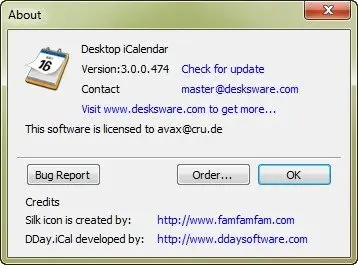 Desksware Desktop iCalendar 3.0.0.474