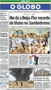 Jornal O Globo - 10 de março de 2011