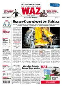 WAZ Westdeutsche Allgemeine Zeitung Bottrop - 21. September 2017