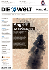 Die Welt Kompakt - 16 September 2019