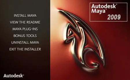 Autodesk Maya Unlimited 2009 (FOR: x64 and x86) 