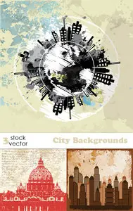 Vectors - City Backgrounds