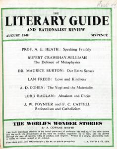 New Humanist - The Literary Guide, August 1948