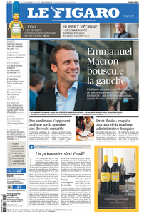 Le Figaro du Vendredi 8 Avril 2016