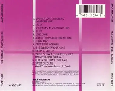 Neil Diamond - Sweet Caroline/Brother Love's Travelling Salvation Show (1969) [1990, Reissue]