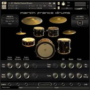 Rattly and Raw Martin France Drums KONTAKT