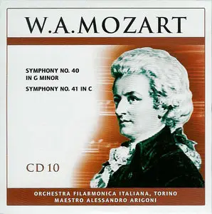W.A.Mozart - 46 Symphonies (Alessandro Arigoni) CD10 of 10