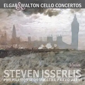 Steven Isserlis, Paavo Jarvi, Philharmonia Orchestra - Elgar & Walton: Cello Concertos (2016)