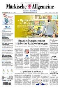 Märkische Allgemeine Kyritzer Tageblatt - 16. Oktober 2018