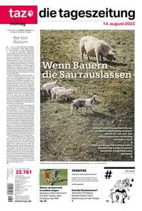 taz die tageszeitung  - 14 August 2023