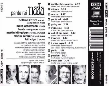 Nada - Panta Rei (2001) {Naxos Jazz}