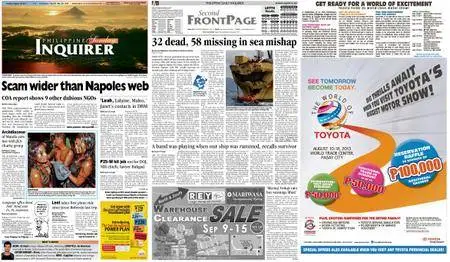 Philippine Daily Inquirer – August 18, 2013