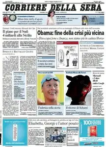 Il Corriere della Sera (30-07-09)