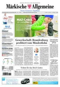 Märkische Allgemeine Neues Granseer Tageblatt - 22. Dezember 2018