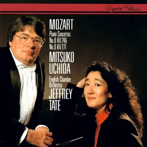 Mitsuko Uchida, Jeffrey Tate, English Chamber Orchestra - Wolfgang AmadeMozart: Piano Concertos Nos. 8, KV246 & 9, KV247 (1992)