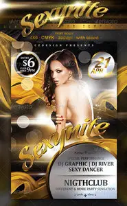 GraphicRiver Sexynite Flyer Template