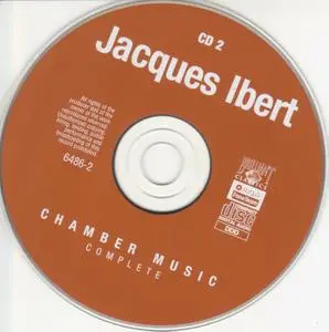 Jacques Ibert - Complete Chamber Music (1996) {2CD Set, Brilliant Classics 6486 rel 2006}